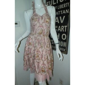 Innocent World‎ Dress Pink Deer Bambi Halter Cosplay Tulle Size X-Small/Small